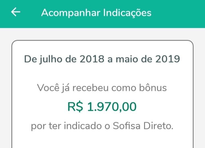 relatório de renda